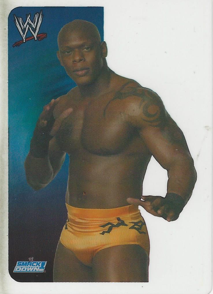 WWE Edibas Lamincards 2004 Orlando Jordan #53