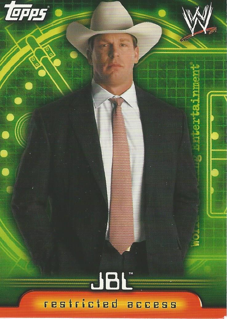 WWE Topps Insider 2006 JBL #53