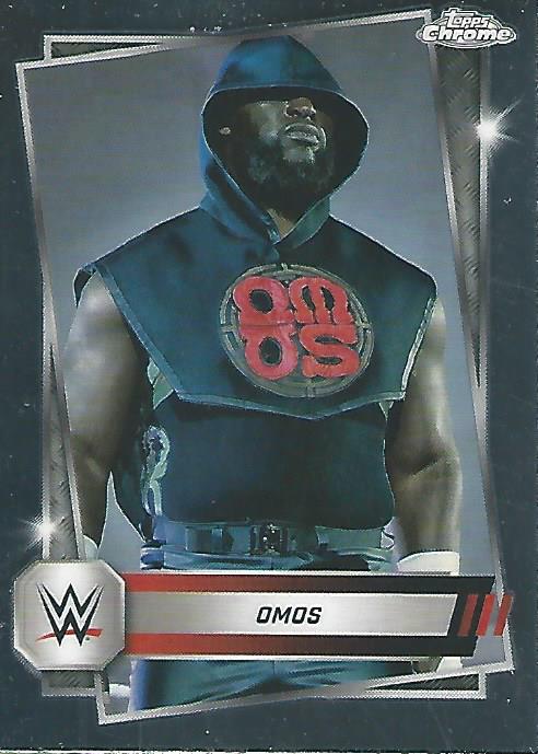 WWE Topps Chrome 2025 Trading Cards Omos No.53 PW Catalog