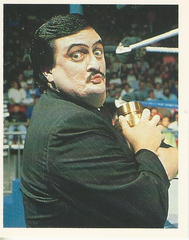 WWF Merlin Stickers 1991 Paul Bearer #53
