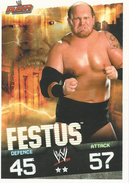 WWE Topps Slam Attax Evolution 2010 Festus #53