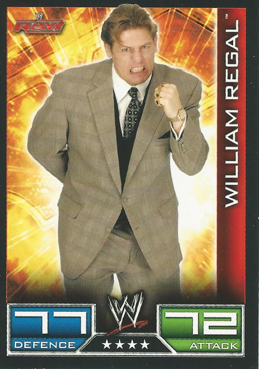 WWE Topps Slam Attax 2008 William Regal #53