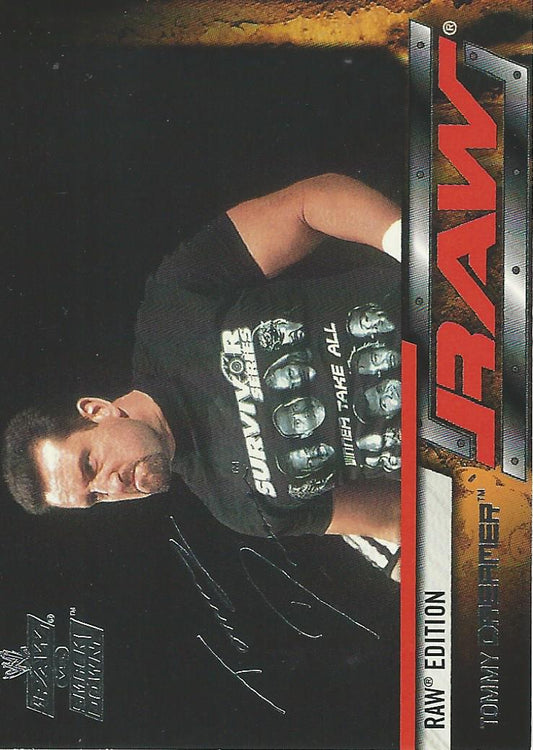 WWE Fleer Raw vs Smackdown 2002 Tommy Dreamer #53
