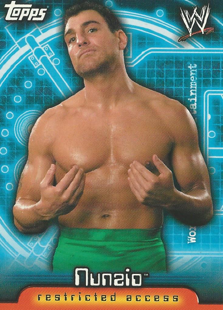 WWE Topps Insider 2006 US Nunzio #53