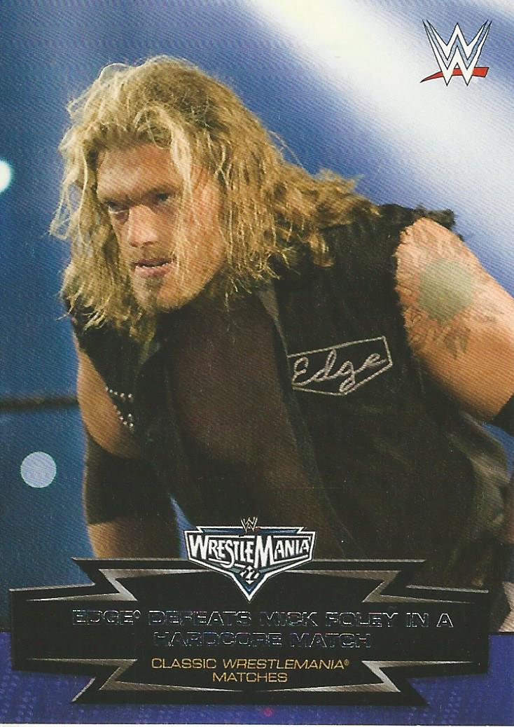 WWE Topps Road to Wrestlemania 2015 Edge 23 of 30 trading card PW Catalog