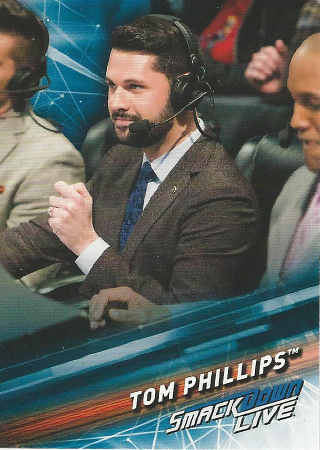 WWE Topps Smackdown 2019 Tom Phillips #53