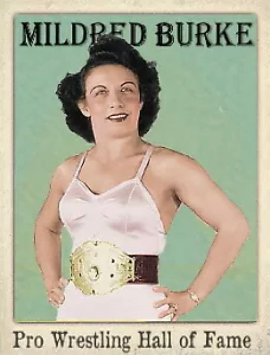Mildred Burke trading card PW Catalog