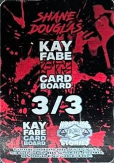 Shane Douglas trading card PW Catalog