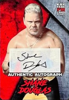 Shane Douglas trading card PW Catalog