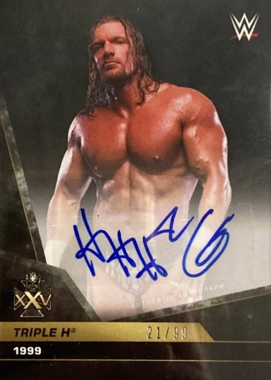 1999 – Triple H trading card PW Catalog