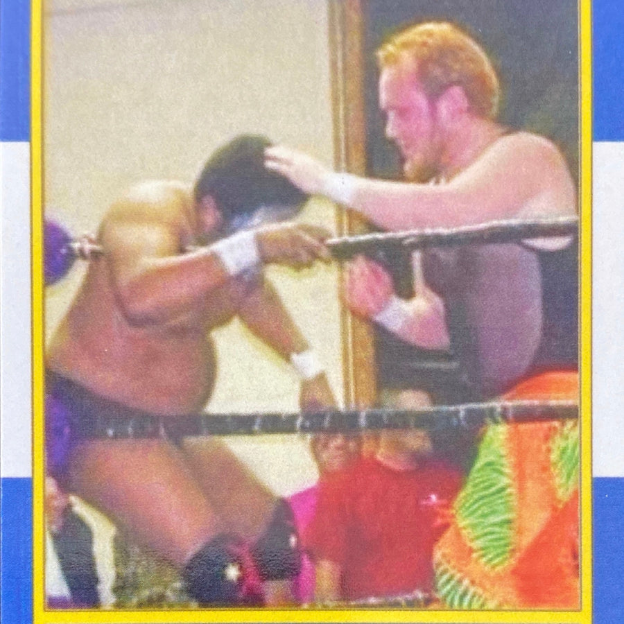 Gibbs vs. Jimmy trading card PW Catalog