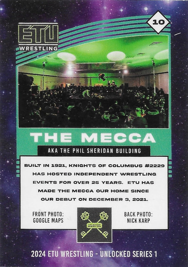 “Phil Sheridan Building” the Mecca trading card PW Catalog
