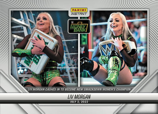 LIV Morgan – LIV Morgan Cashes in to Become New SmackDown Women’s Championship