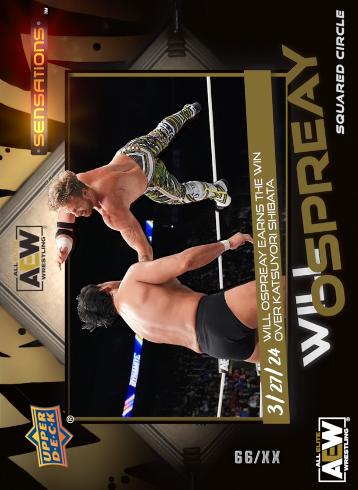 3/27/24 – Will Ospreay – Will Ospreay Earns the Win Over Katsuyori Shibata