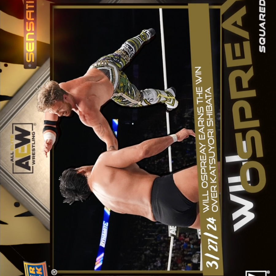 3/27/24 – Will Ospreay – Will Ospreay Earns the Win Over Katsuyori Shibata