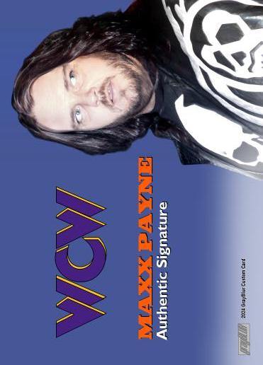 Maxx Payne – WCW trading card PW Catalog
