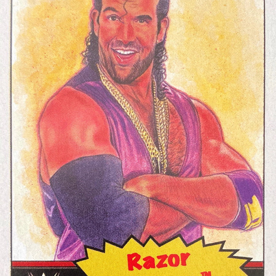Razor Ramon trading card PW Catalog
