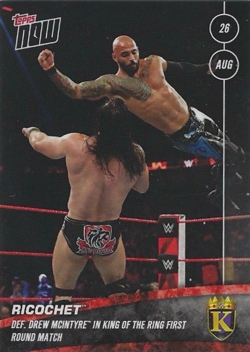 Ricochet DEF. Drew Mcintyre in King of the Ring First Round Match
