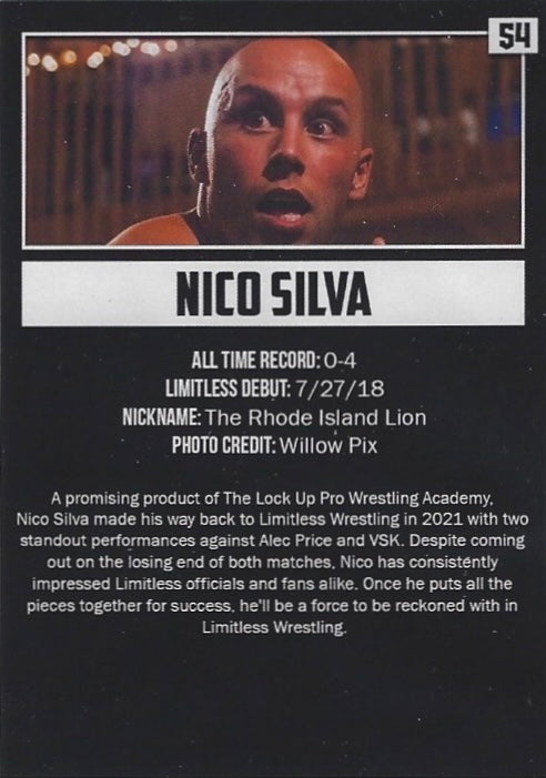 Nico Silva trading card PW Catalog