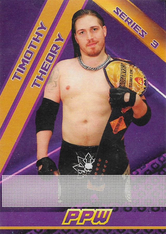 Timothy Theory trading card PW Catalog
