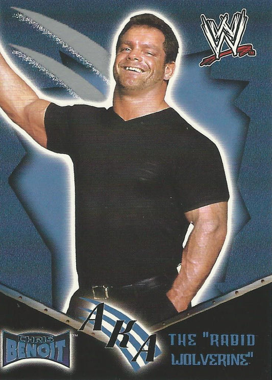 WWE Fleer Royal Rumble 2002 Chris Benoit #78