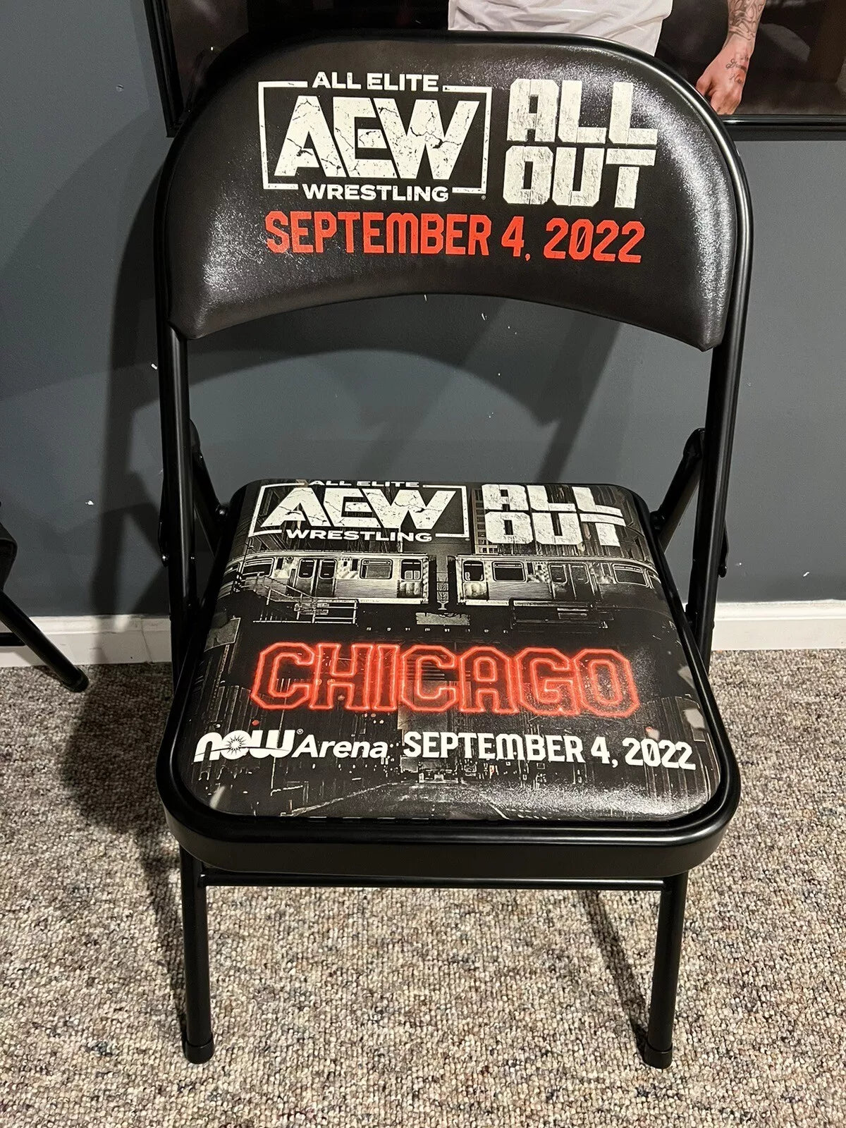 AEW All Out 2022 PPV event chair