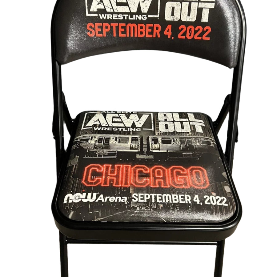 AEW All Out 2022 PPV event chair Chairs PWcatalog