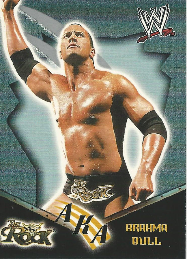 WWE Fleer Royal Rumble 2002 The Rock #81