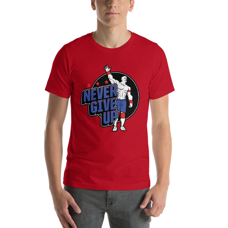 John Cena "Never Give Up Illustrated" Unisex T-Shirt