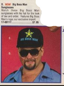 The Big Boss Man Hat & Sunglasses Pwcatalog