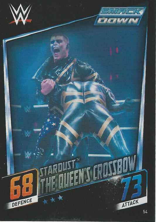 WWE Topps Slam Attax 2015 Then Now Forever Stardust #54