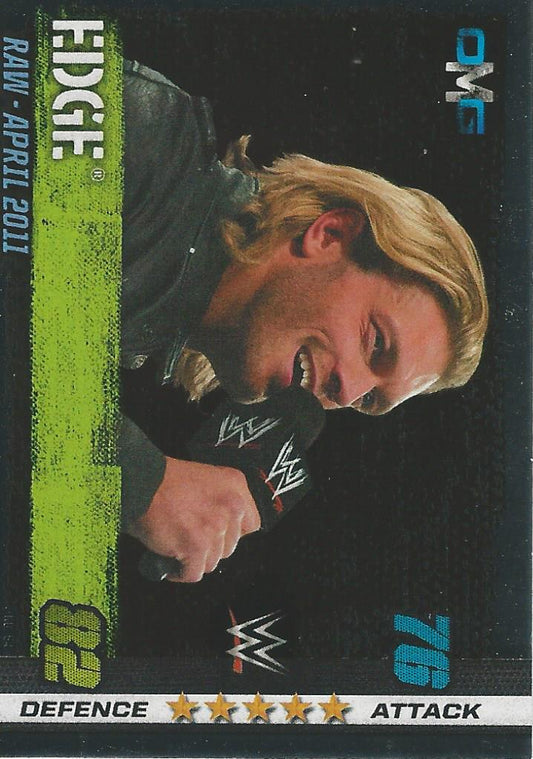 WWE Topps Slam Attax 10th Edition 2017 Edge #54