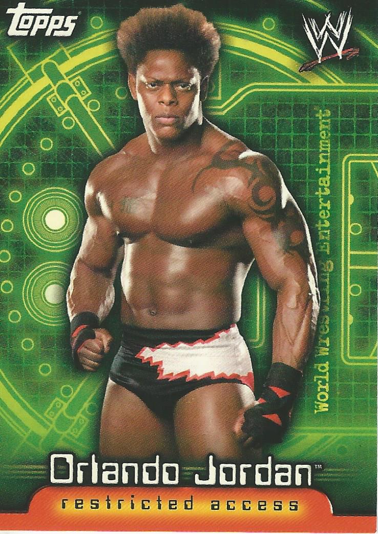 WWE Topps Insider 2006 US Orlando Jordan #54