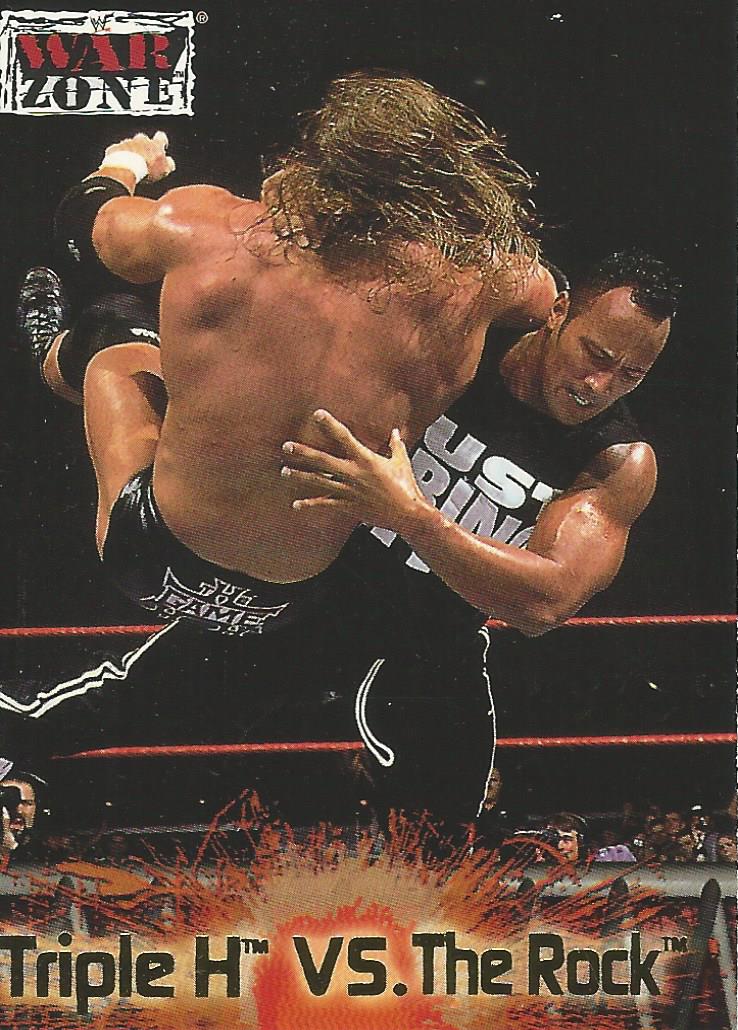 WWF Fleer Raw 2001 The Rock #54