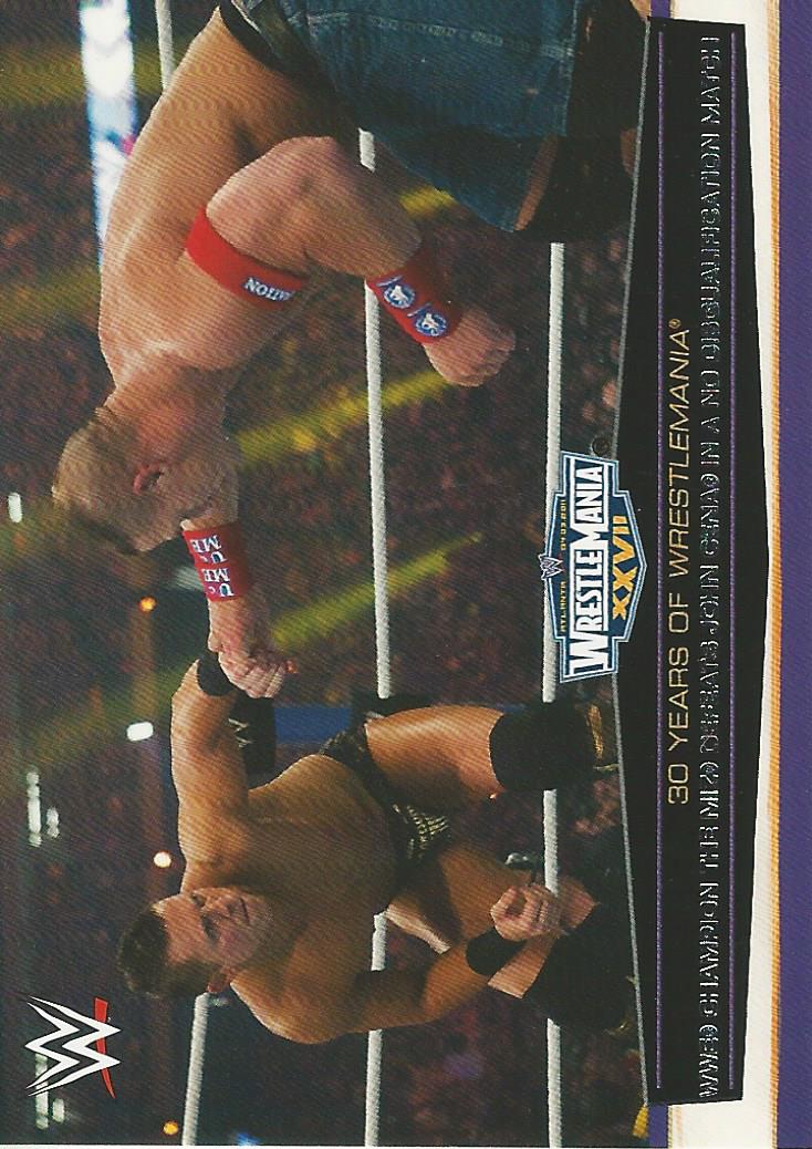 WWE Topps Road to Wrestlemania 2014 The Miz 54 of 60 trading card PW Catalog
