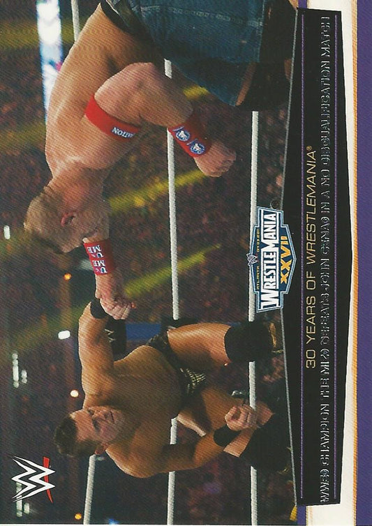 WWE Topps Road to Wrestlemania 2014 The Miz 54 of 60 trading card PW Catalog