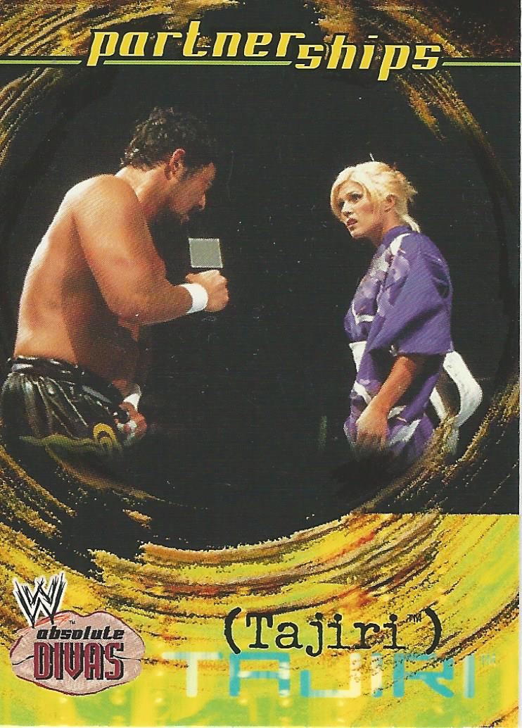 WWE Fleer Absolute Divas 2002 Tajiri #54
