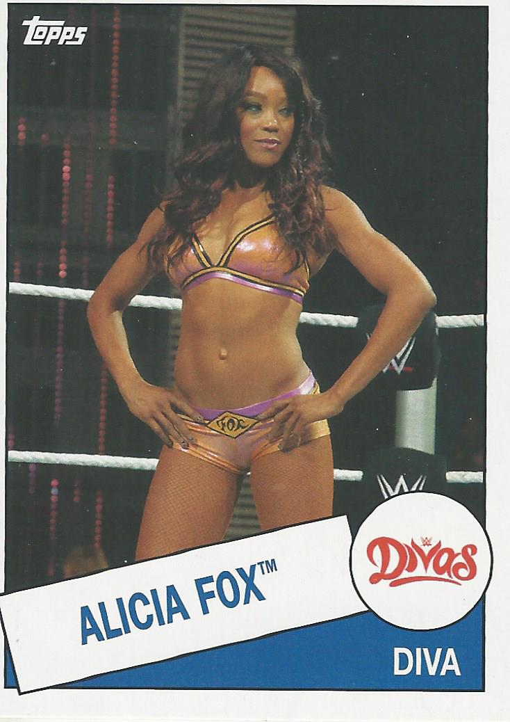 WWE Topps Heritage 2015 Alicia Fox #54
