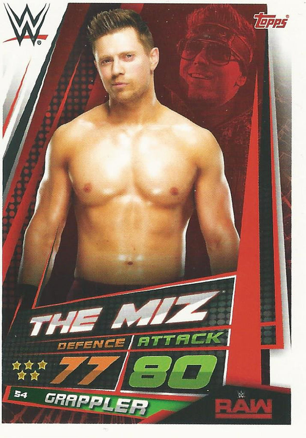 WWE Topps Slam Attax Universe 2019 Miz #54