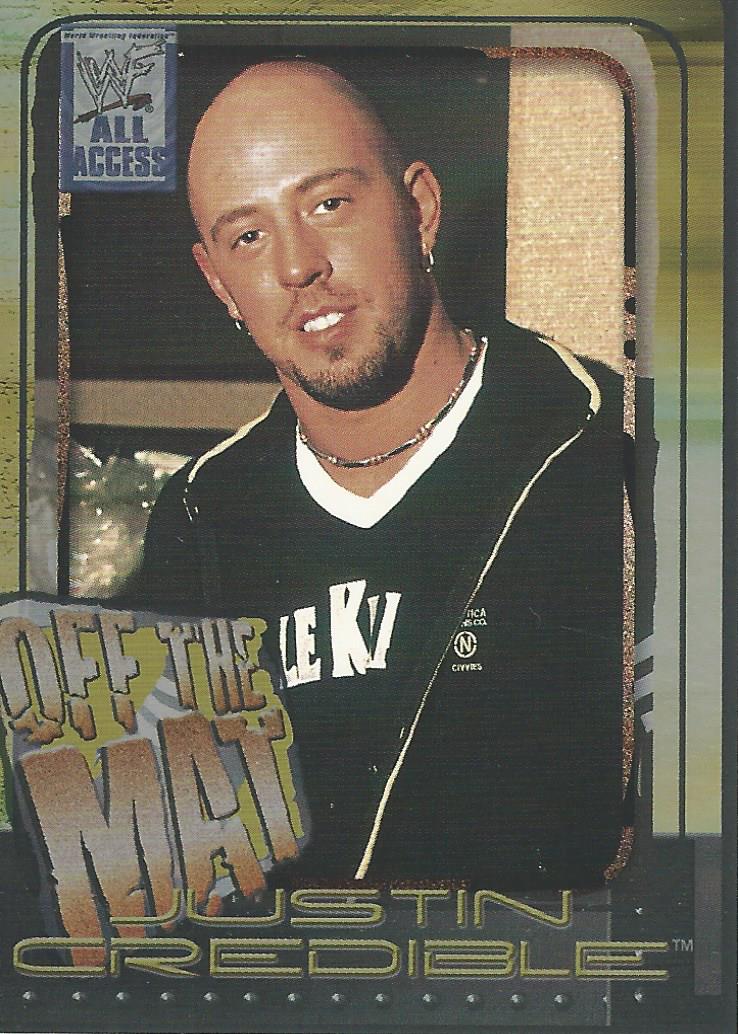 WWF Fleer All Access 2002 Justin Credible #54