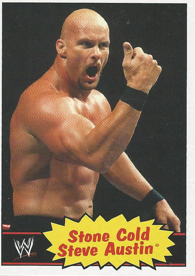 WWE Topps Heritage 2012 Stone Cold Steve Austin #54