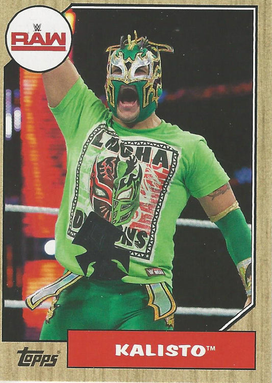 WWE Topps Heritage 2017 Kalisto #54