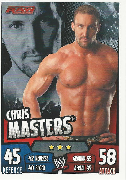WWE Topps Slam Attax Rumble 2011 Chris Masters #54