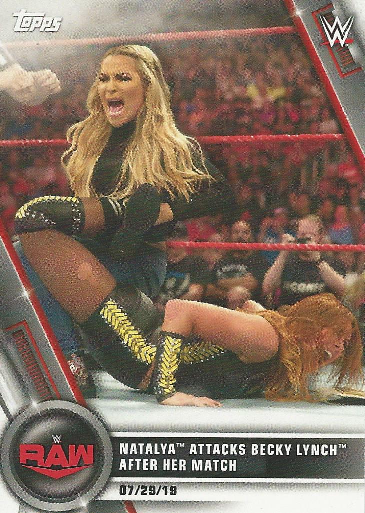WWE Topps Women Division 2020 Natalya #54