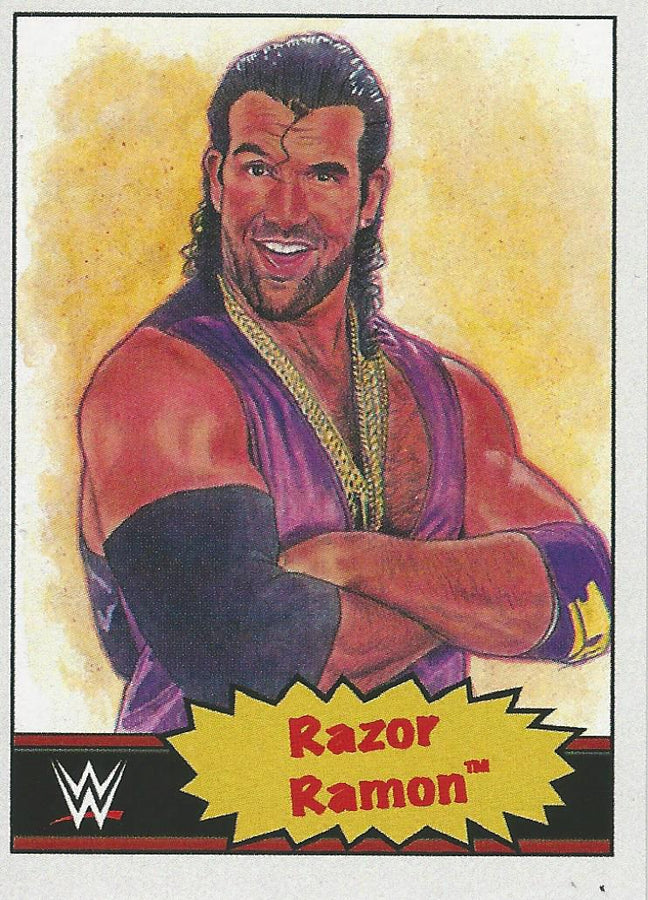 WWE Topps Living Set 2021 Razor Ramon #54