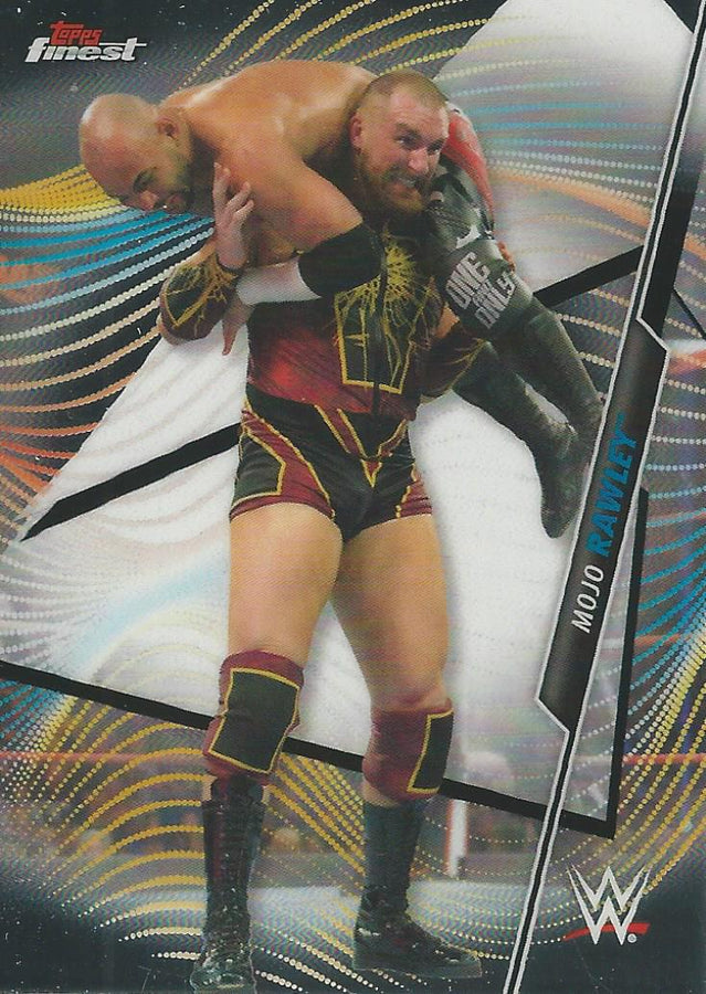 WWE Topps Finest 2020 Mojo Rawley #54