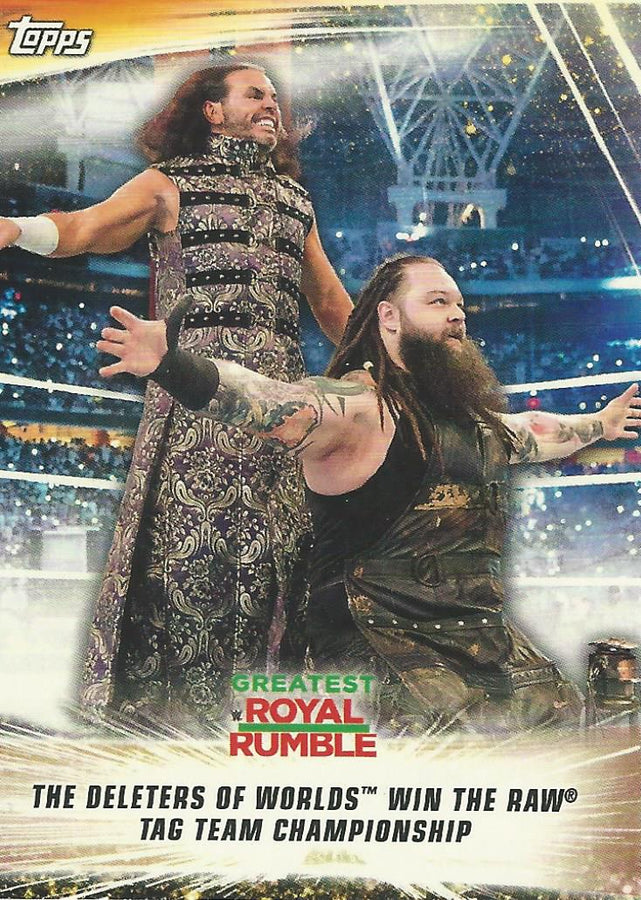 WWE Topps Summerslam 2019 Matt Hardy and Bray Wyatt #54