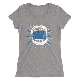 Nikki Cross "Hehe" Women's Tri-Blend T-Shirt