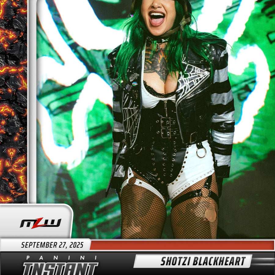 Shotzi Blackheart – Another Big Win for Shotzi Blackheart trading card PW Catalog