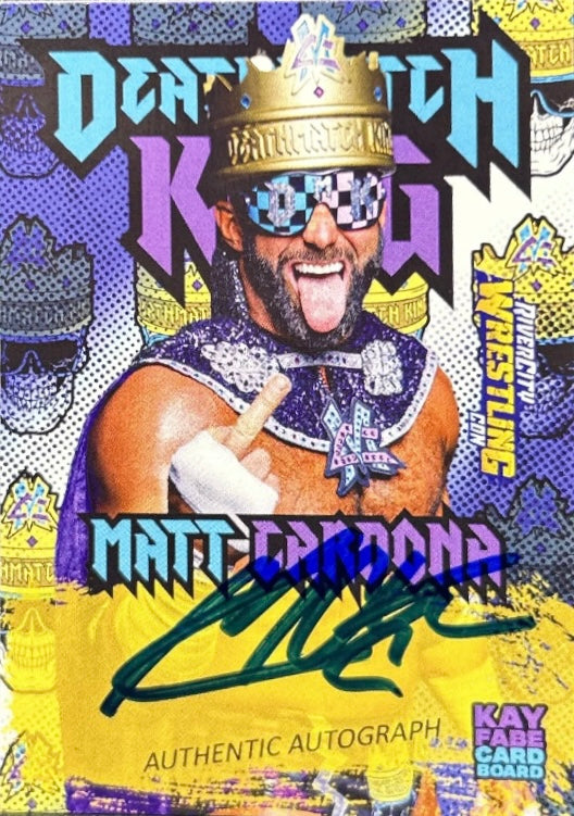 Matt Cardona – River City Wrestling Con trading card PW Catalog